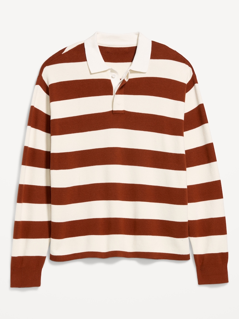 Long-Sleeve Rugby Polo