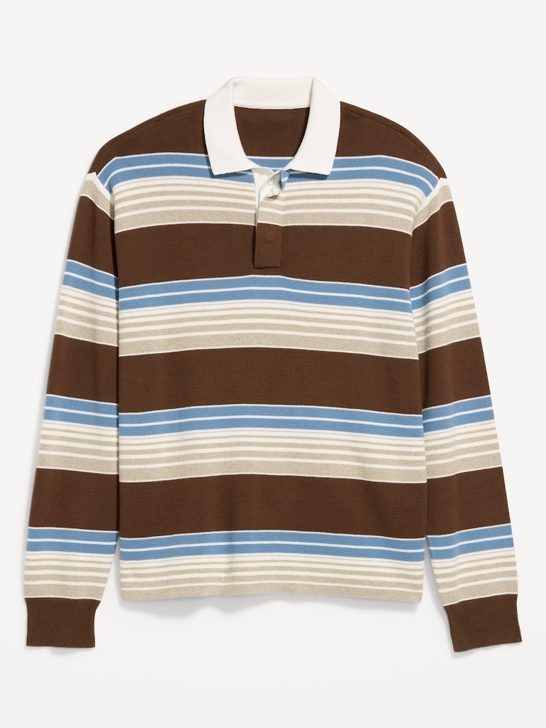 Long-Sleeve Rugby Polo