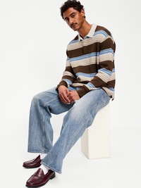 Long-Sleeve Rugby Polo