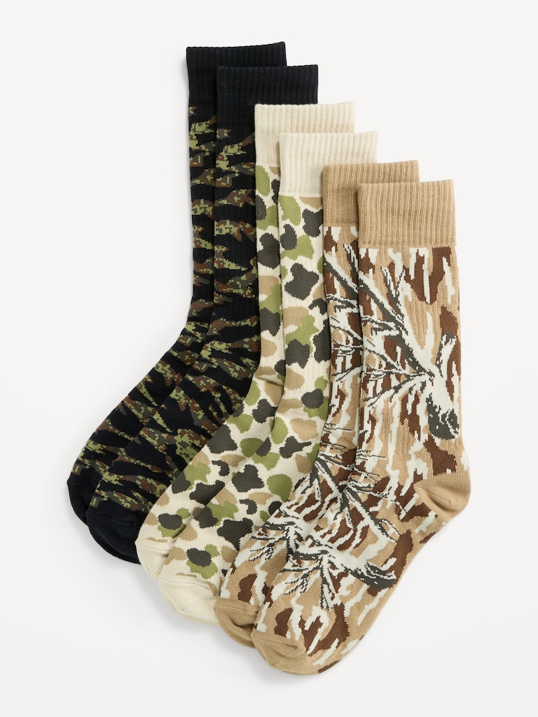 Marled Boot Socks 3-Pack