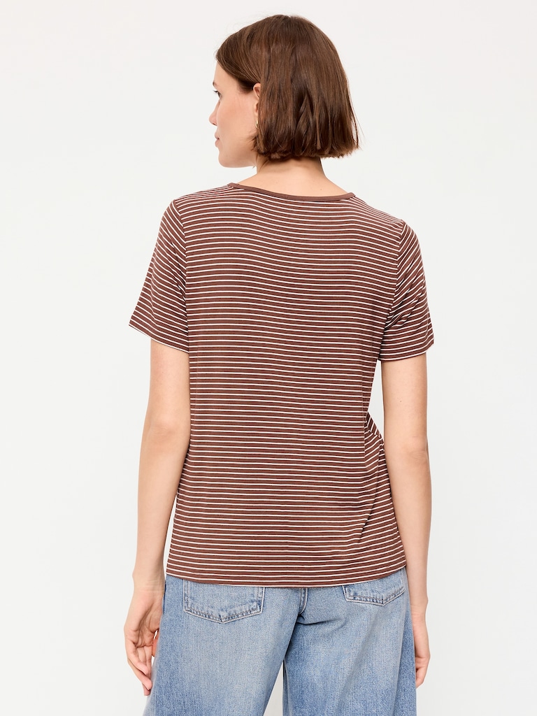 Luxe Crew-Neck T-Shirt