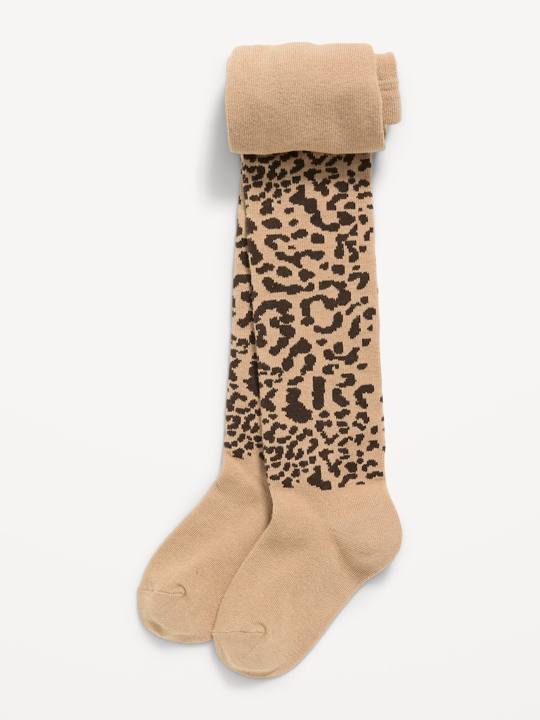 Soft-Knit Tights for Toddler Girls