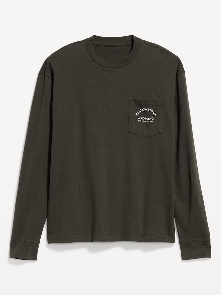 Long-Sleeve Heavyweight Graphic T-Shirt