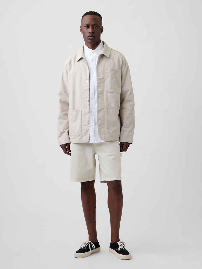 Relaxed Twill Chore Jacket
