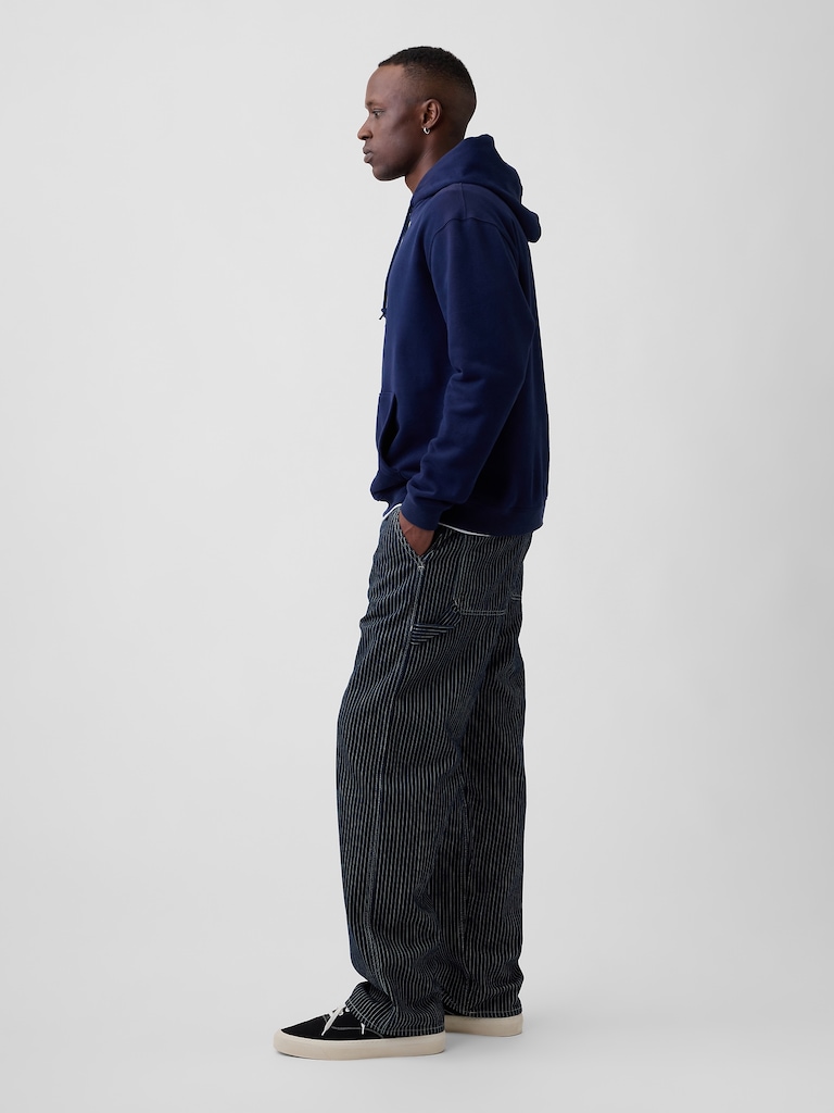 Relaxed Stripe Carpenter Jeans