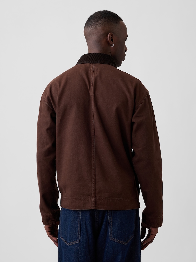 Relaxed Canvas Barn Jacket