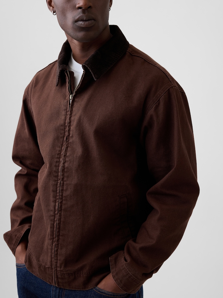 Relaxed Canvas Barn Jacket