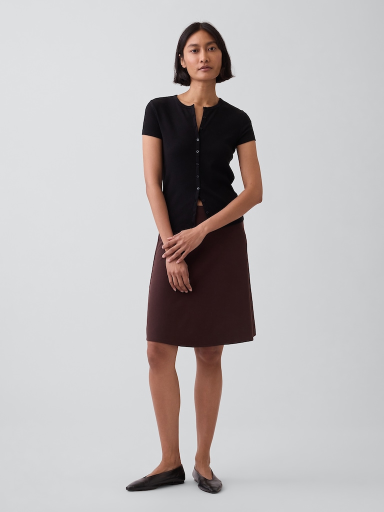 Easy Knee-Length Skirt