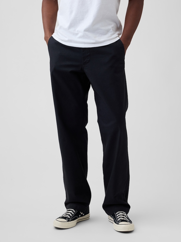 Relaxed Khakis