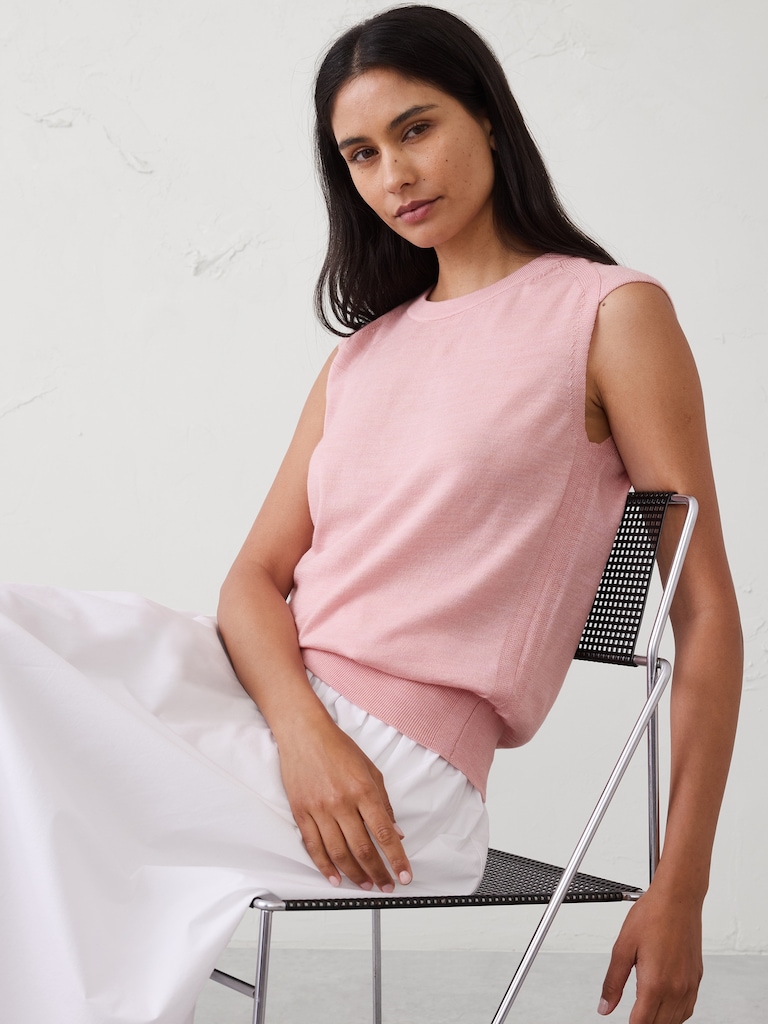 Merino Wool Shell Sweater