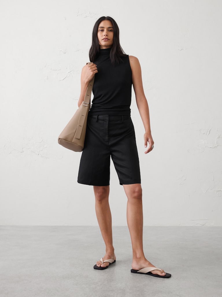 Soft Luxe Turtle-Neck Top