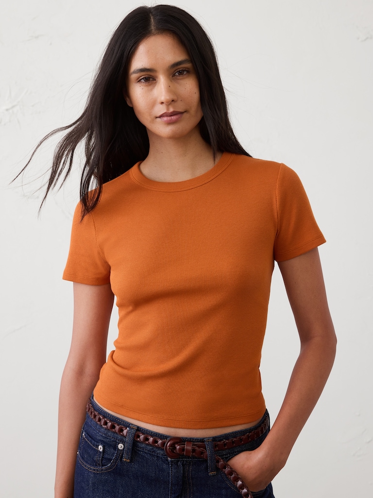 Ribbed T-Shirt