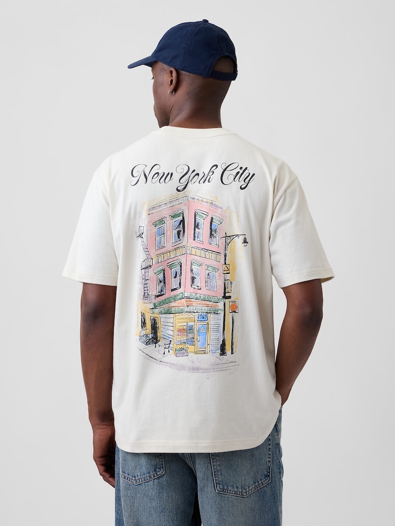 Everyday Soft Relaxed Graphic T-Shirt