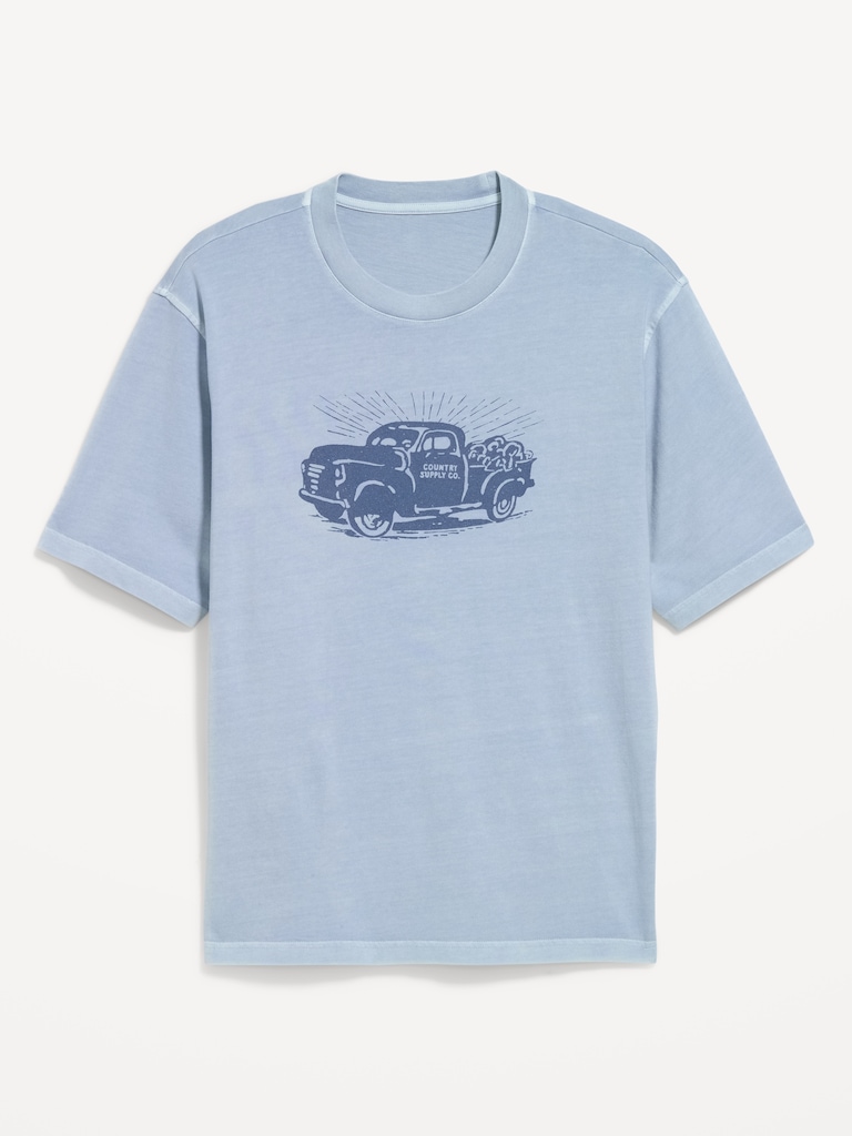 Loose Heavyweight Graphic T-Shirt
