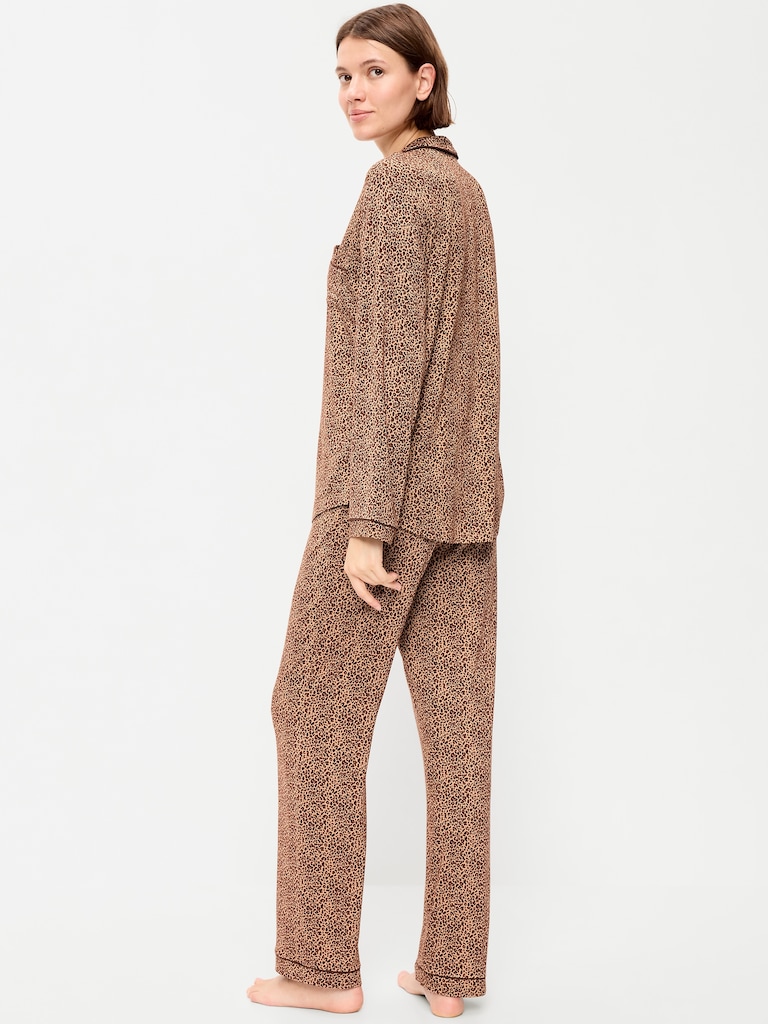Sunday Sleep Knit Jersey Pant Set