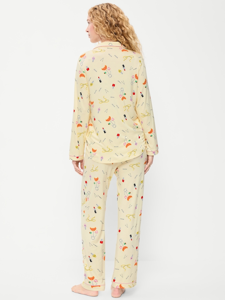 Sunday Sleep Knit Jersey Pant Set