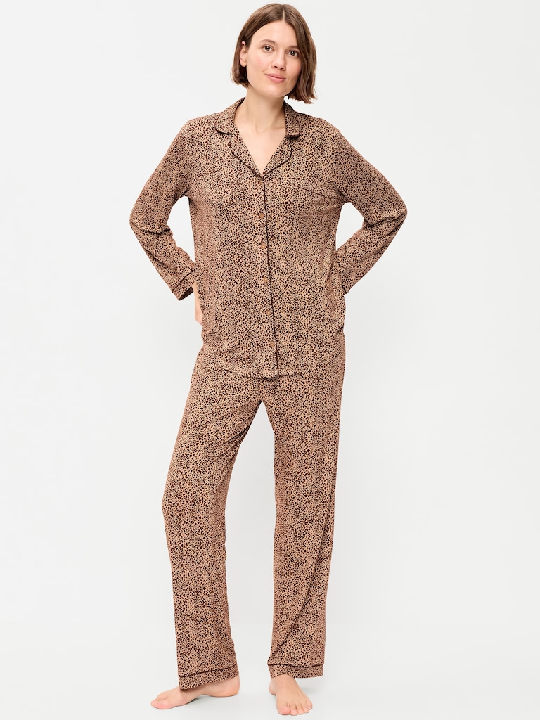 Sunday Sleep Knit Jersey Pant Set
