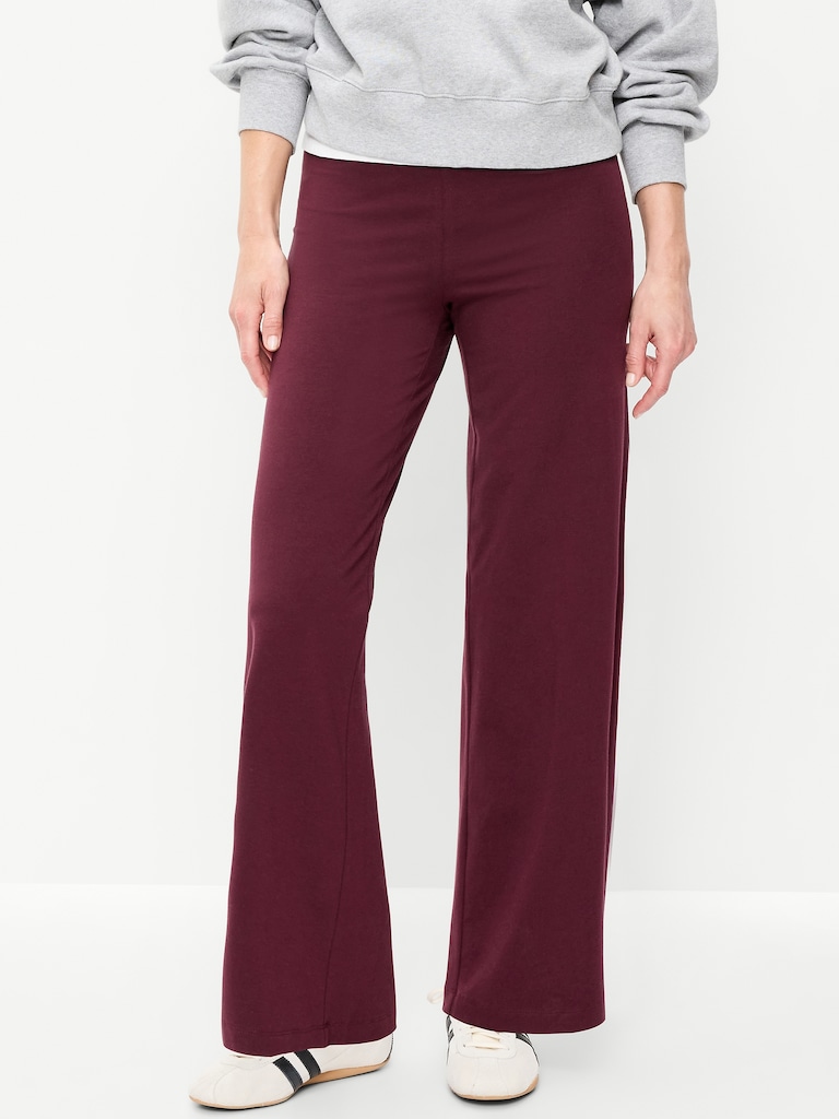 High-Waisted Fashion Wide-Leg Leggings