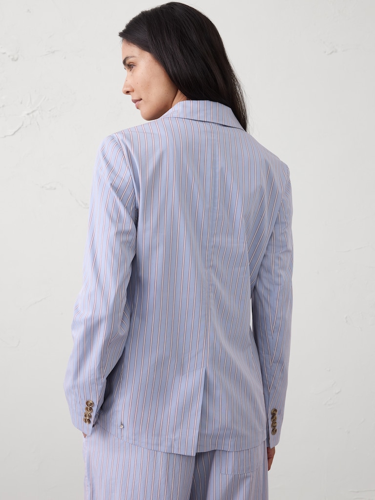 Poplin Blazer