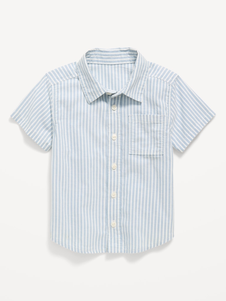 Chemise oxford à manches courtes pour tout-petit