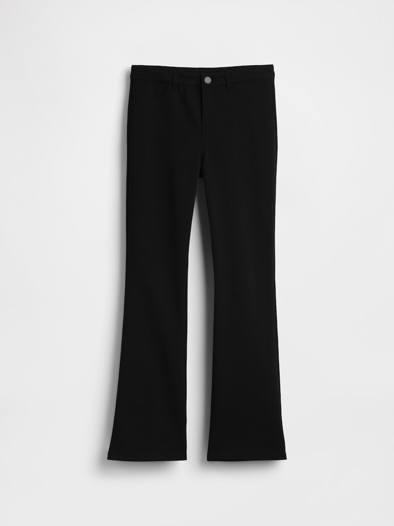 Kids Uniform Ponte Flare Pants
