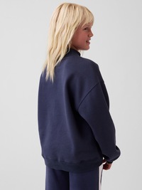 Kids VintageSoft Oversized Mockneck Logo Sweatshirt