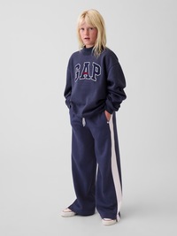 Kids VintageSoft Oversized Mockneck Logo Sweatshirt