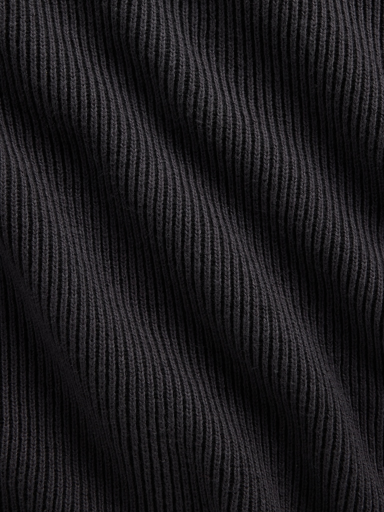 Relaxed Fisherman Stitch Crewneck Sweater