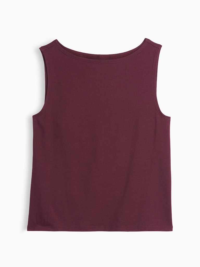 Boatneck Tank Top