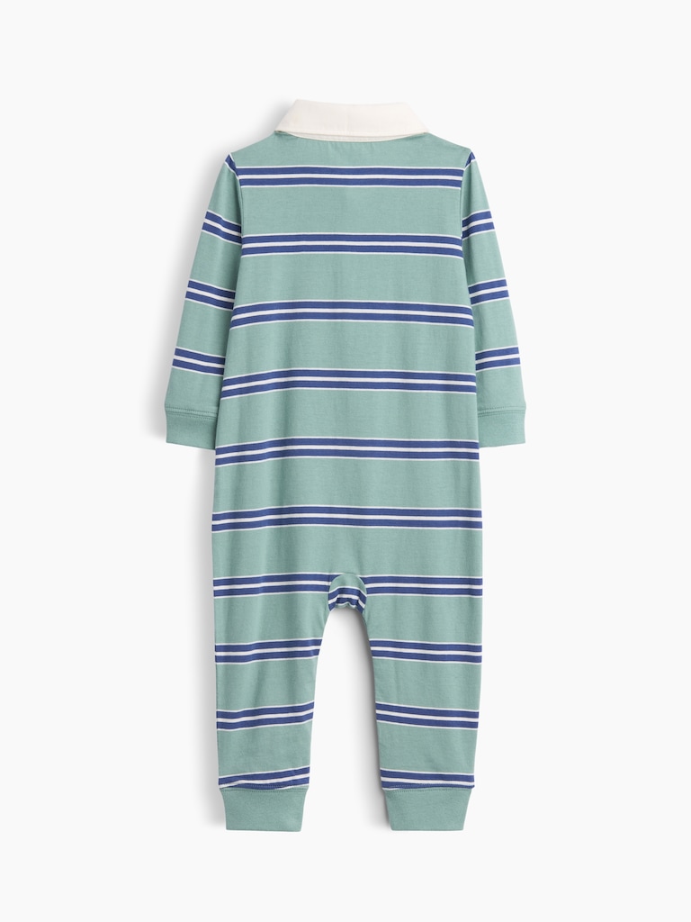 Baby Brannan Bear Rugby Polo One-Piece
