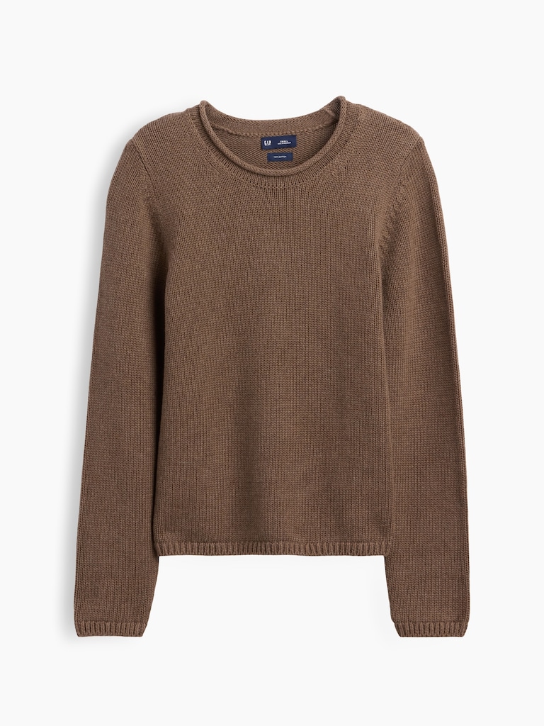 100% Cotton Rollneck Sweater