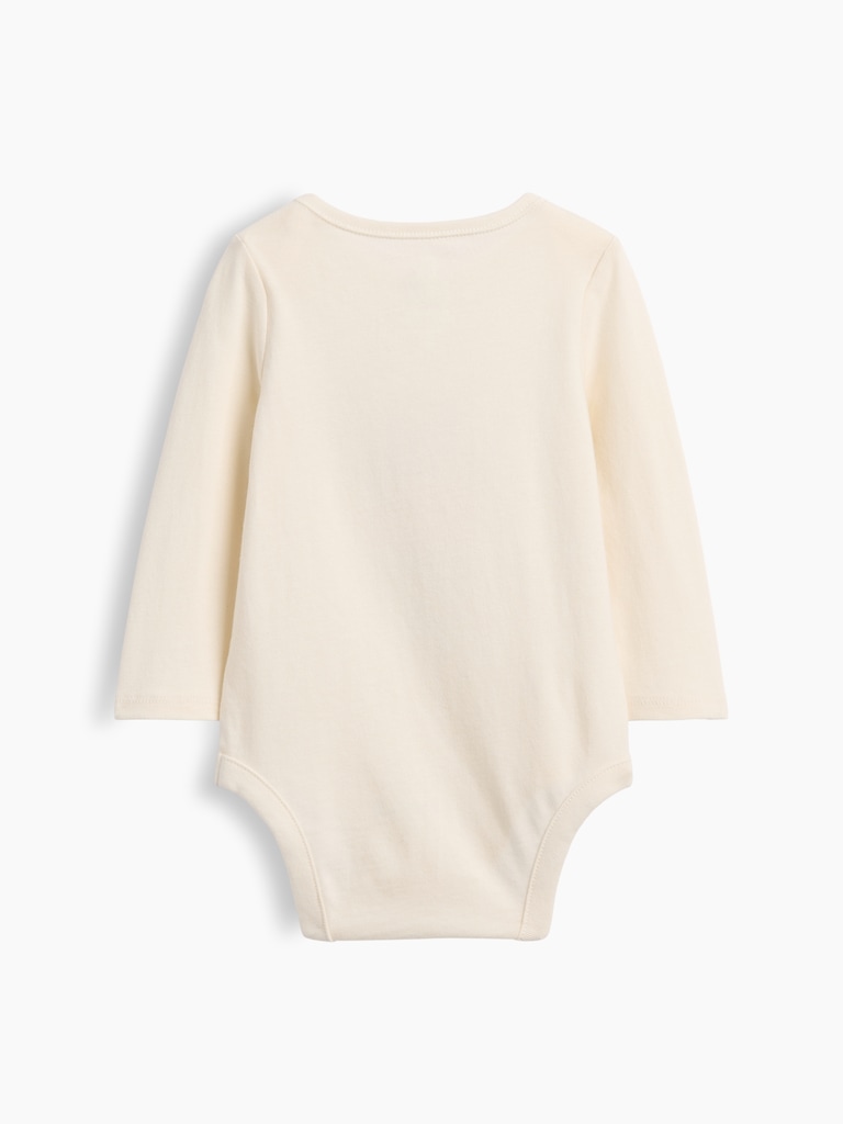 Baby First Favorites Organic Cotton Halloween Bear Bodysuit