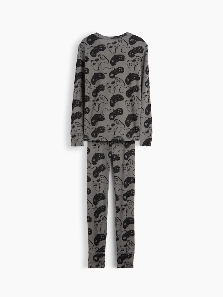 Kids Organic Brushed Cotton PJ Set