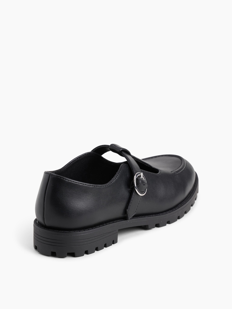 Kids T-Strap Loafers