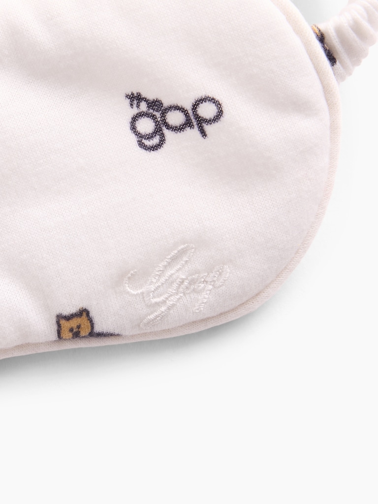 Kids Recycled Gap Logo Sleep Mask