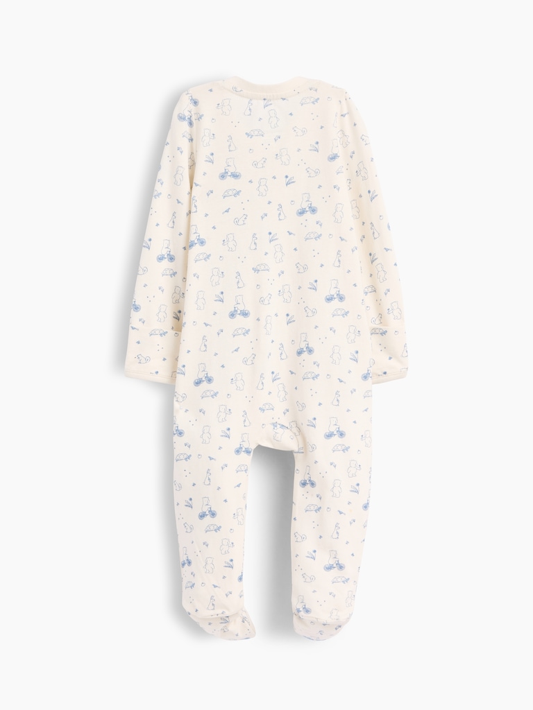 Baby First Favorites Organic Cotton Footed One-Piece