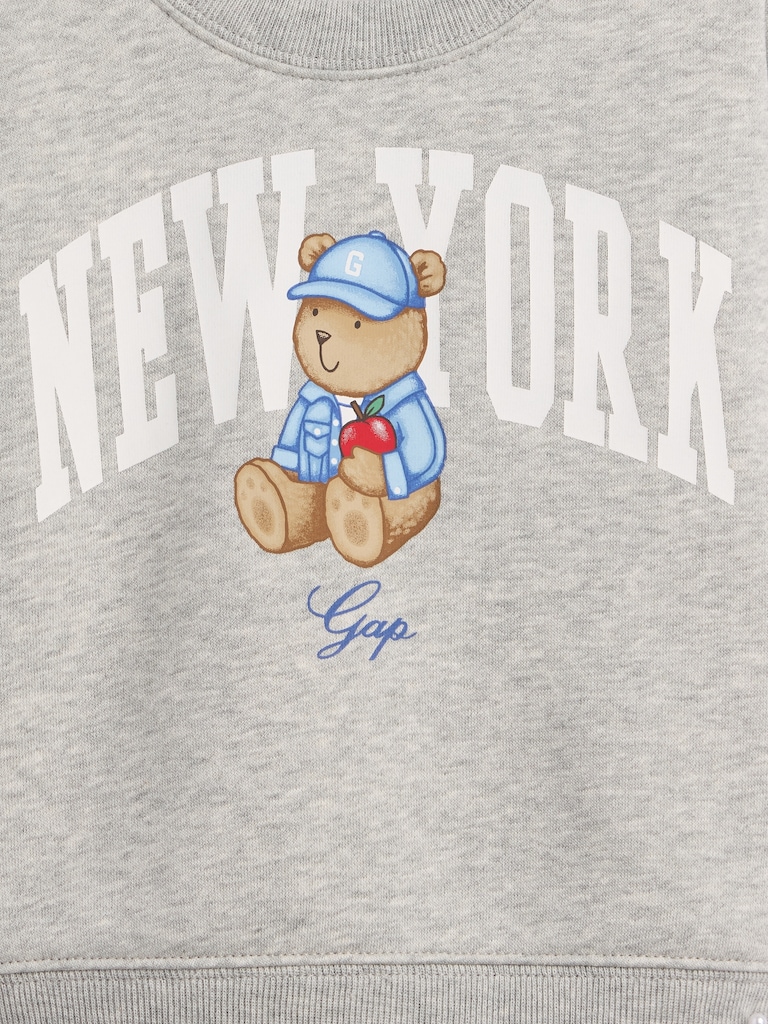 Baby VintageSoft Brannan Bear Logo Sweat Set