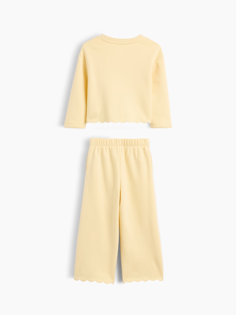 Baby & Toddler VintageSoft Scalloped Sweat Set