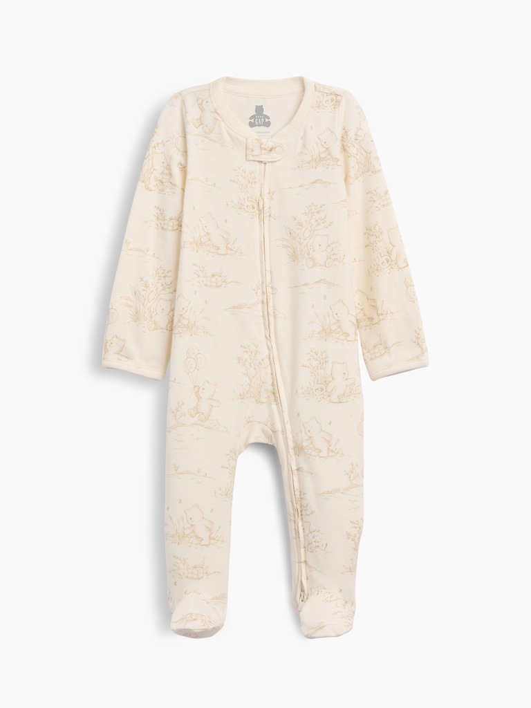 Baby First Favorites Organic Cotton Footed One-Piece