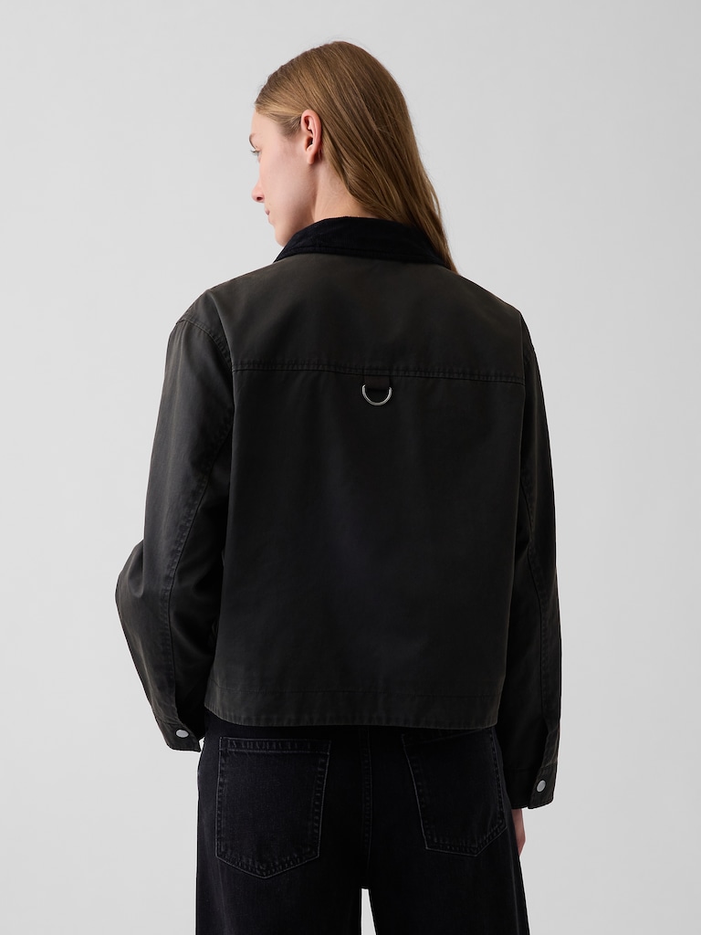 Waxed Canvas Barn Jacket