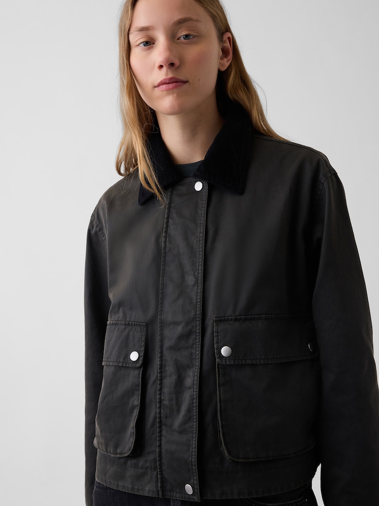 Waxed Canvas Barn Jacket