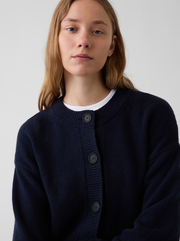 CashSoft Oversized Chunky Cardigan