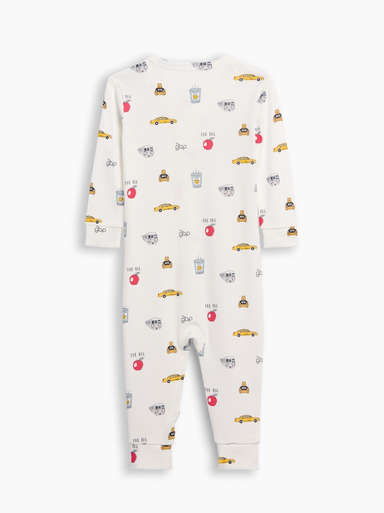 Baby & Toddler Organic Cotton Print One-Piece