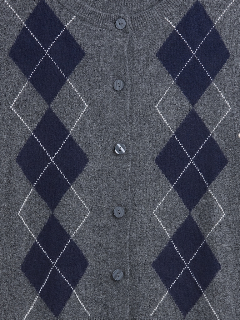 CashSoft Crewneck Cardigan