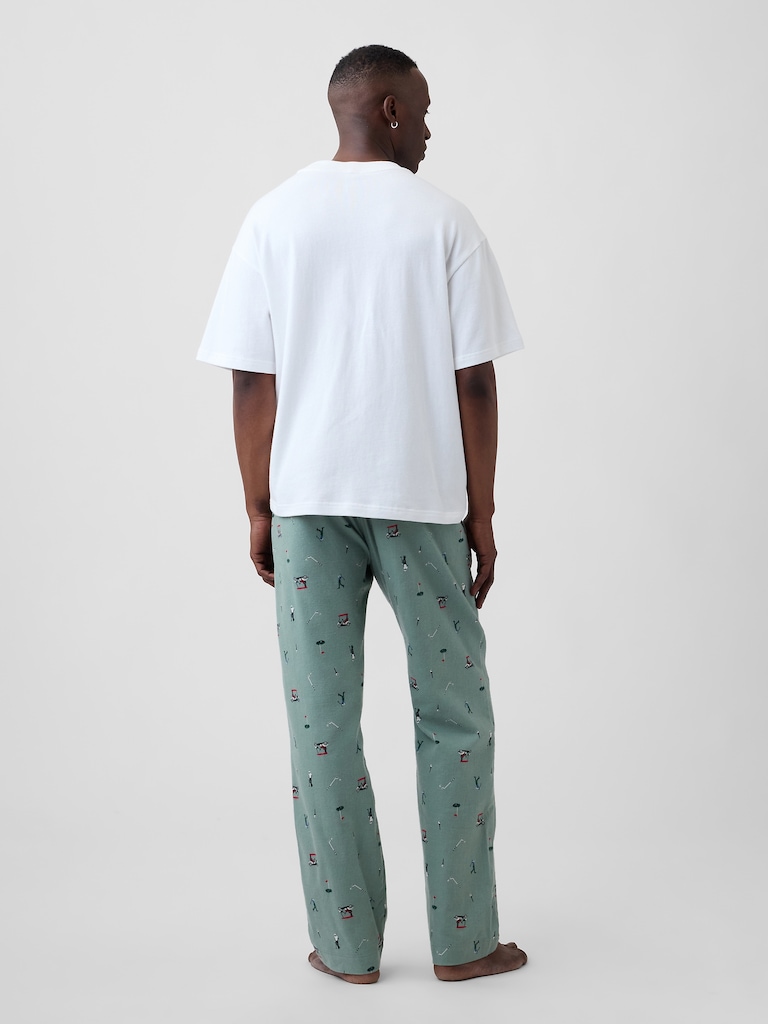 Relaxed Flannel PJ Pants