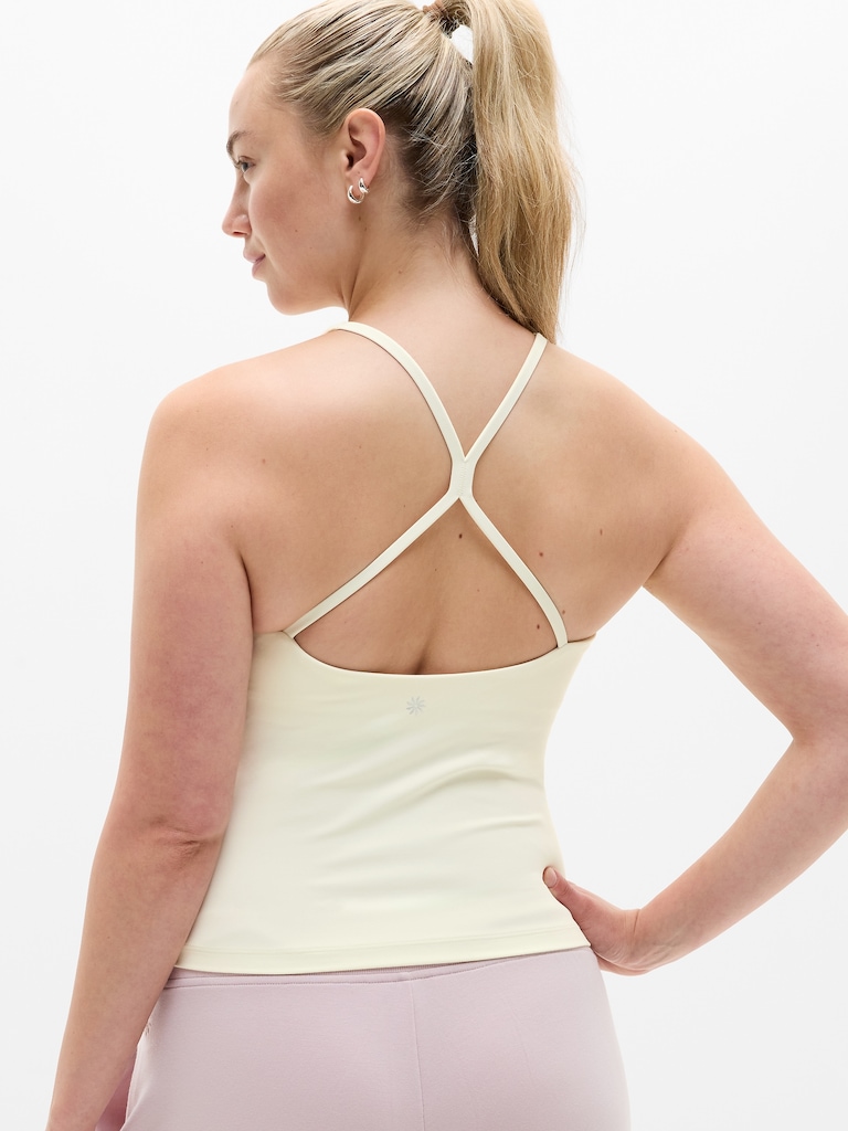Transcend Crossback Built-In Bra Tank