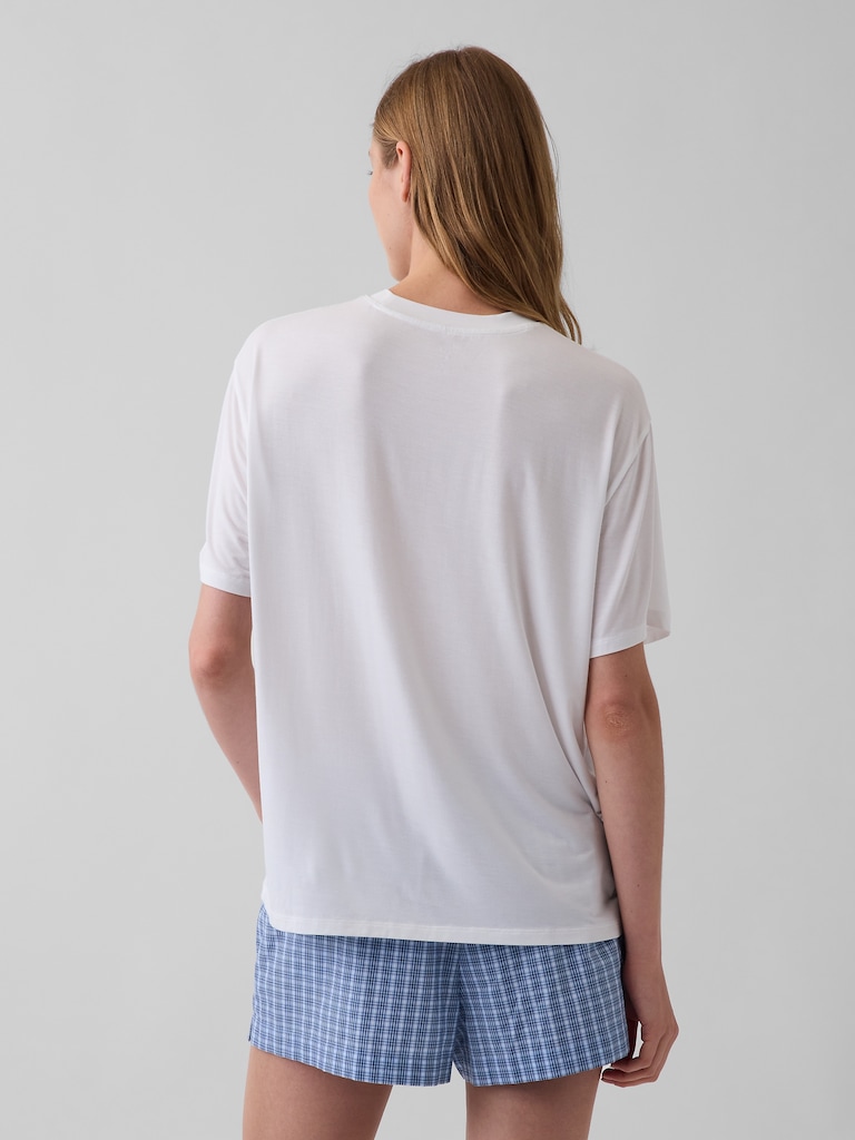 SoftMade Modal Oversized PJ T-Shirt