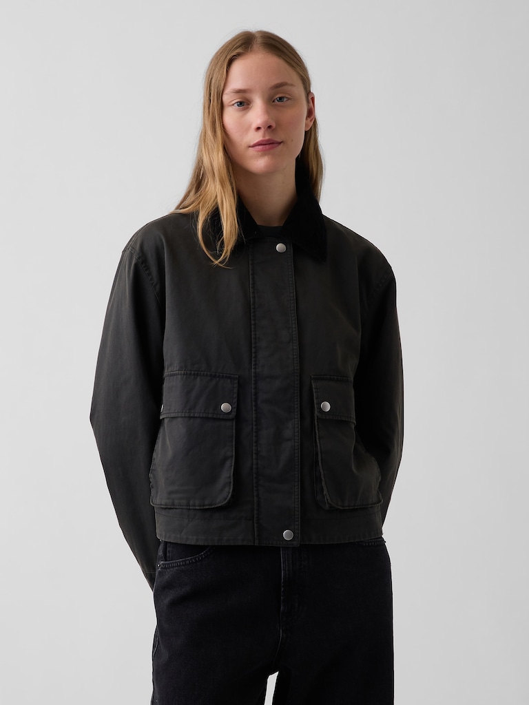 Waxed Canvas Barn Jacket