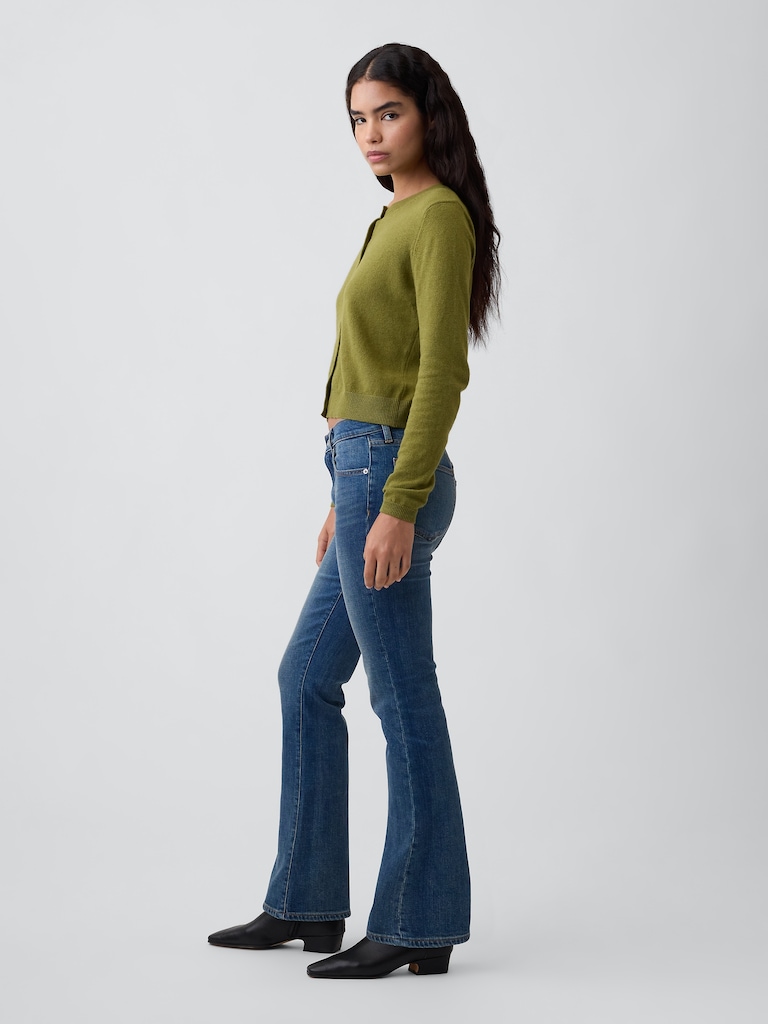 Mid Rise Boot Jeans