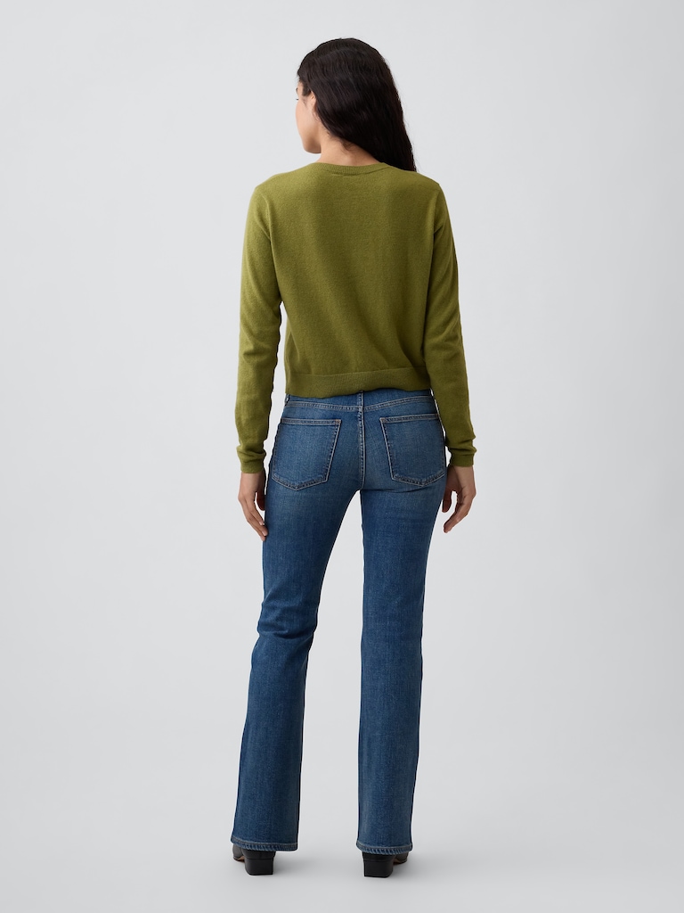 Mid Rise Boot Jeans
